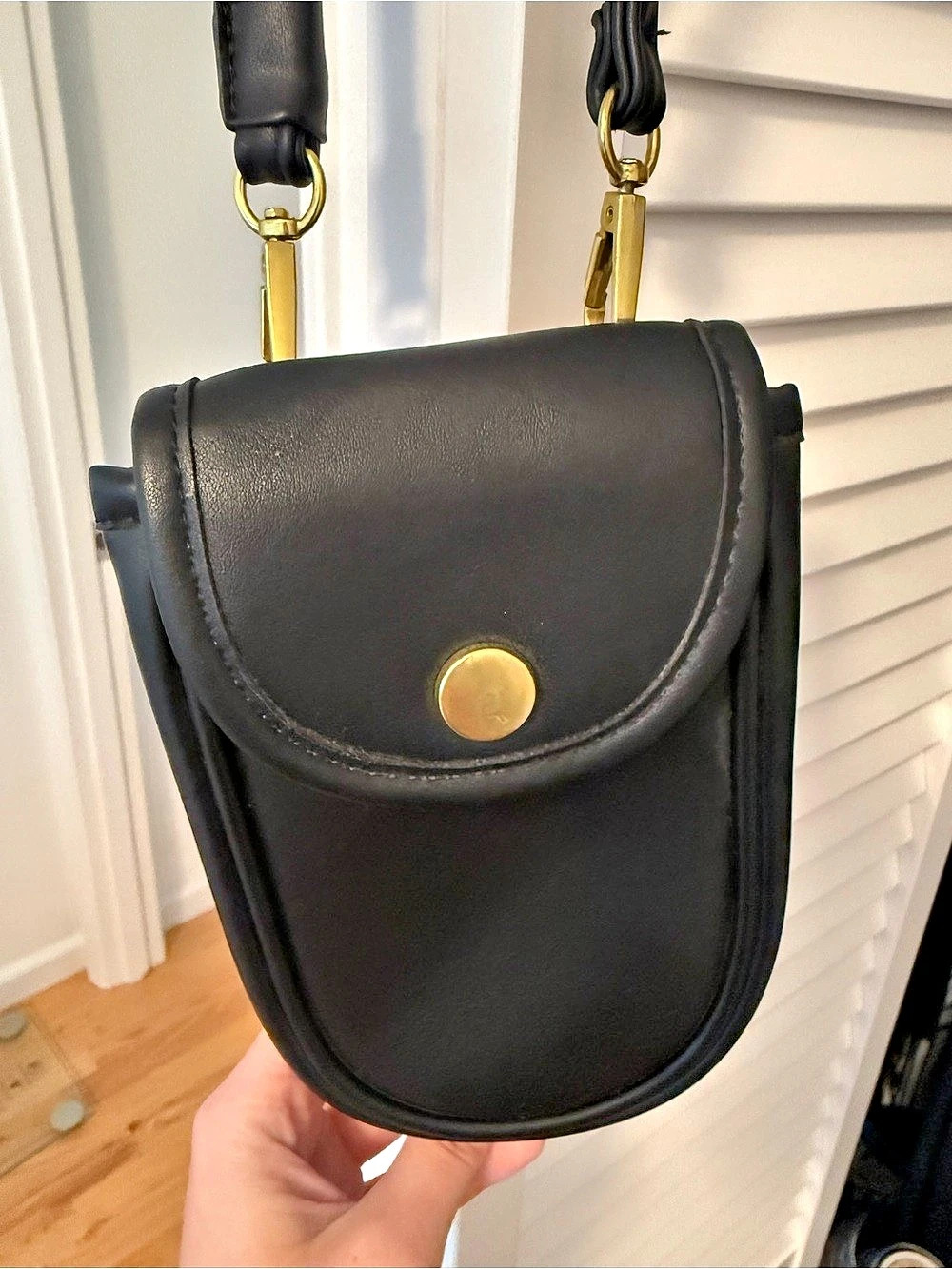 Anthropologie Black Crossbody Bag